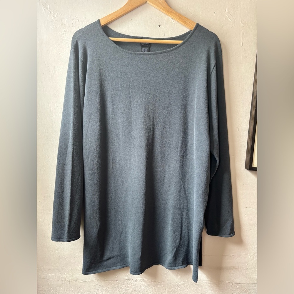 Eileen Fisher Long Sleeve Tunic Top